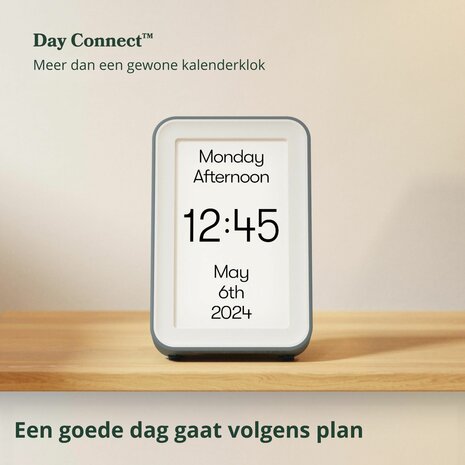 Relish Day Connect – Demenzuhr (unabhängig oder als Erweiterung des Day Hub)